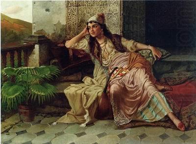 unknow artist Arab or Arabic people and life. Orientalism oil paintings 614